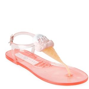 katy perry sundae flat jelly sandals